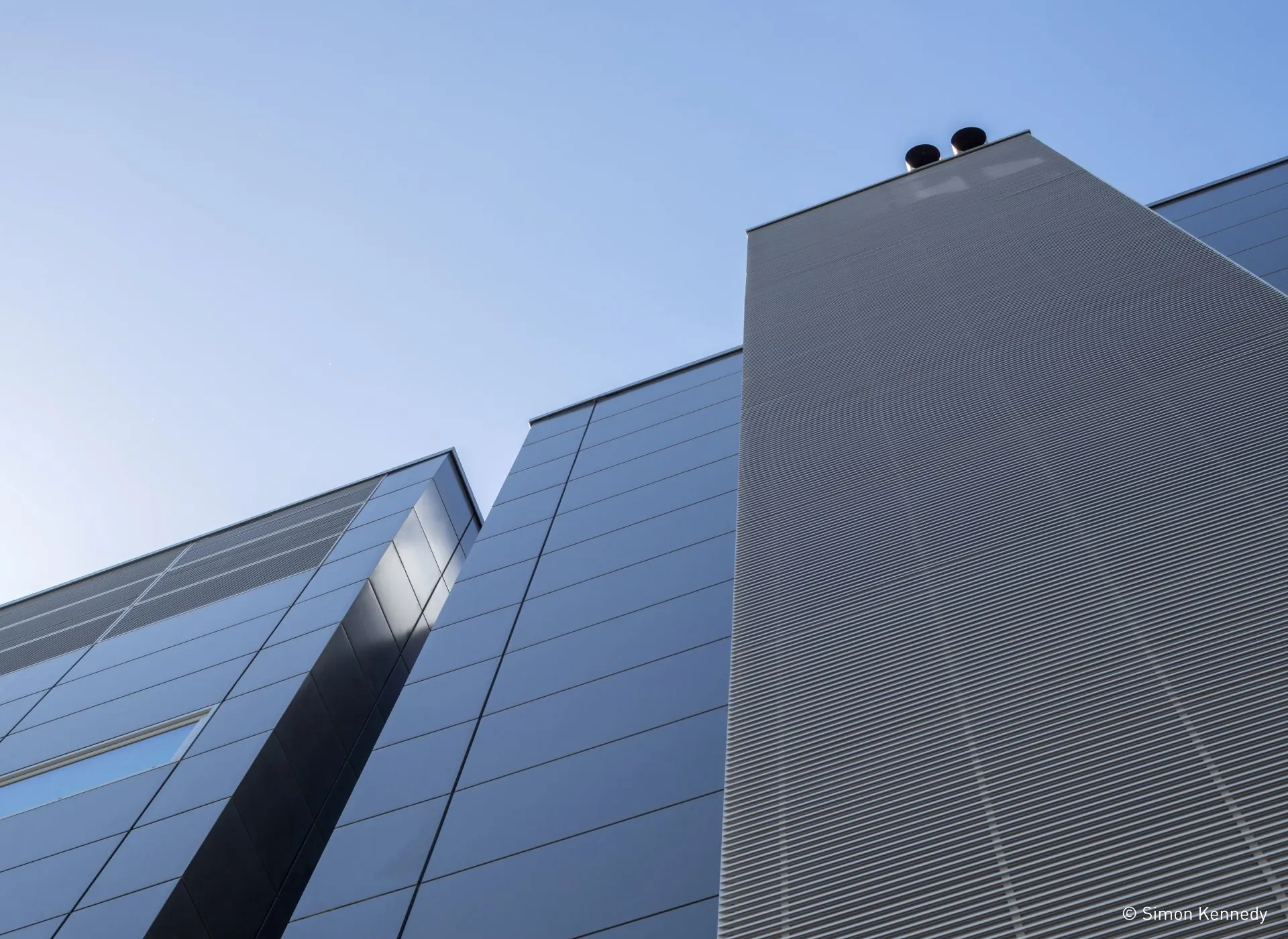Modern building facade